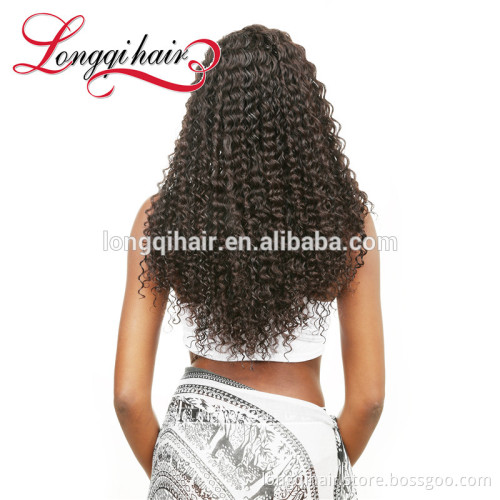 100 Percent Remy Malaysian Remy Human Hair 6A Brazilian Kinky Cruly Unprocessed Virgin Brazilian Hair